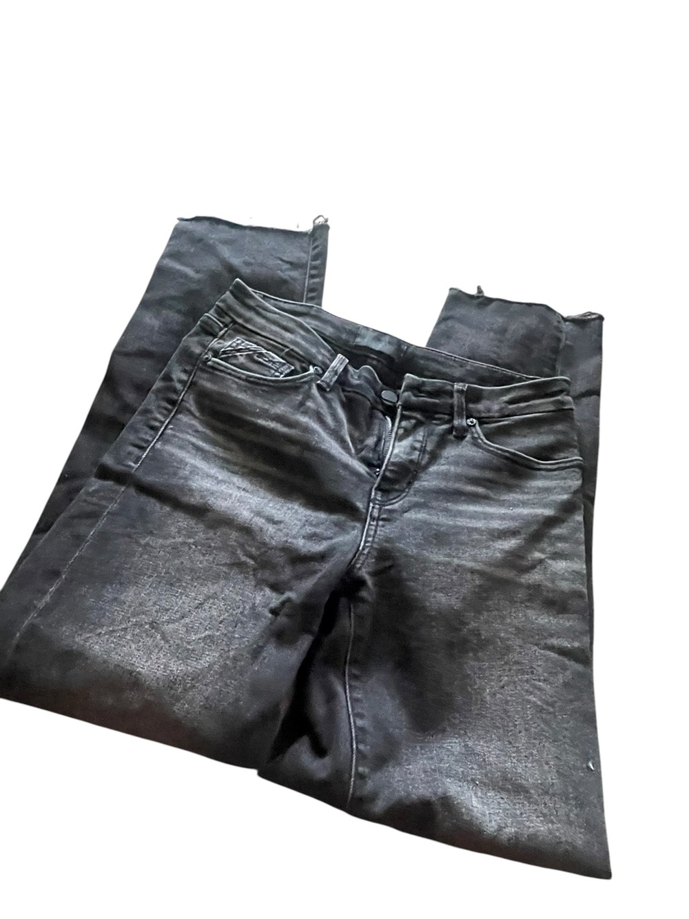 Buckle Women’s Skinny Jeans in Black Washed size 26